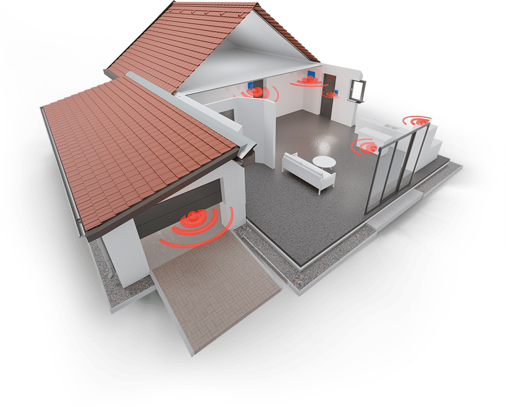 Climo confort : Etude et installation de systèmes domotiques, systèmes d'alarme connectés pour maisons individuelles et locaux professionnels dans les Monts du Lyonnais